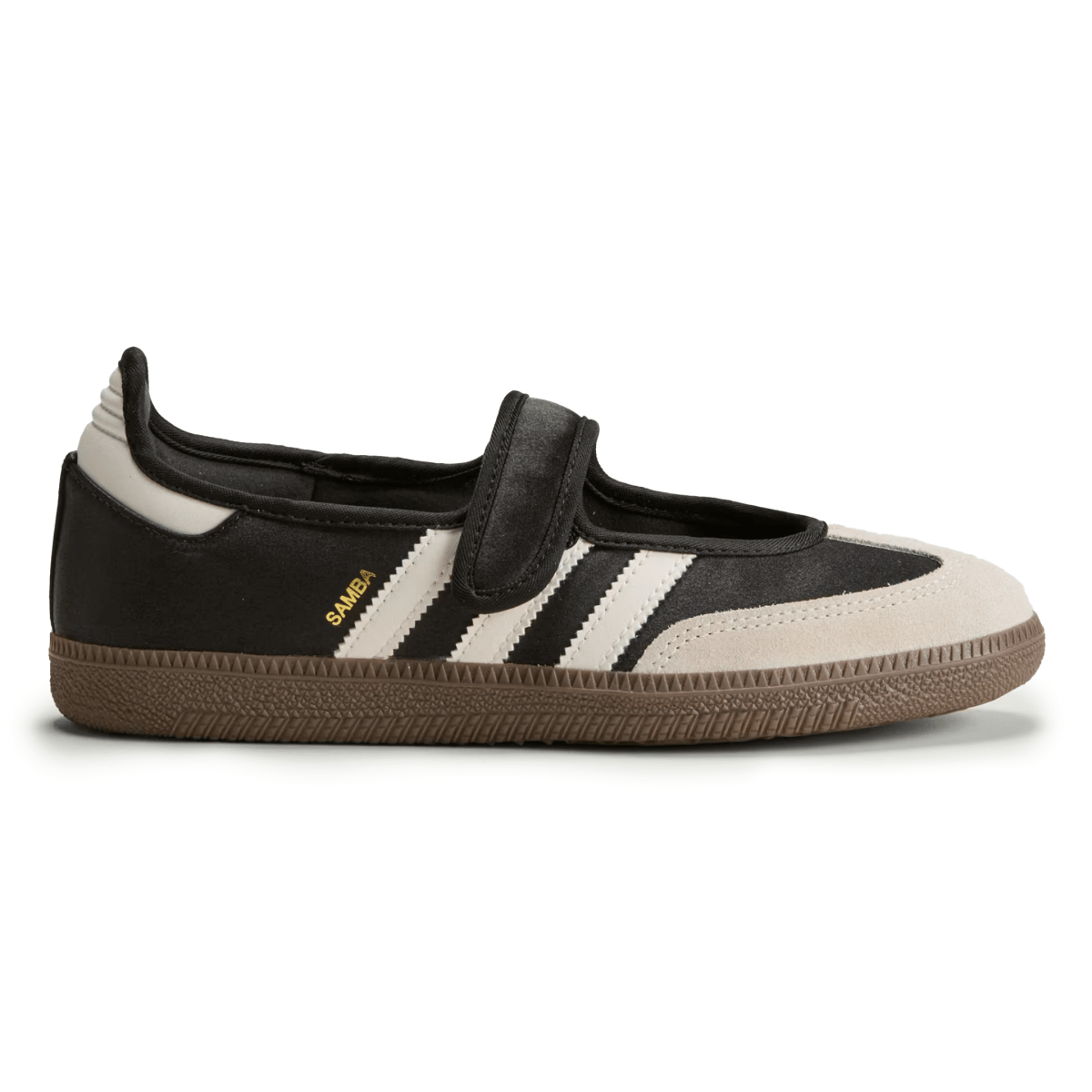 Adidas Women's Samba Jane Core Black/Off White/Gold Metallic - 11016858 - Tip Top Shoes of New York