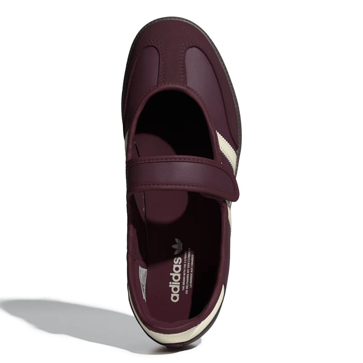 Adidas Women's Samba Jane Maroon/Cream White/Gold Metallic - 11021719 - Tip Top Shoes of New York