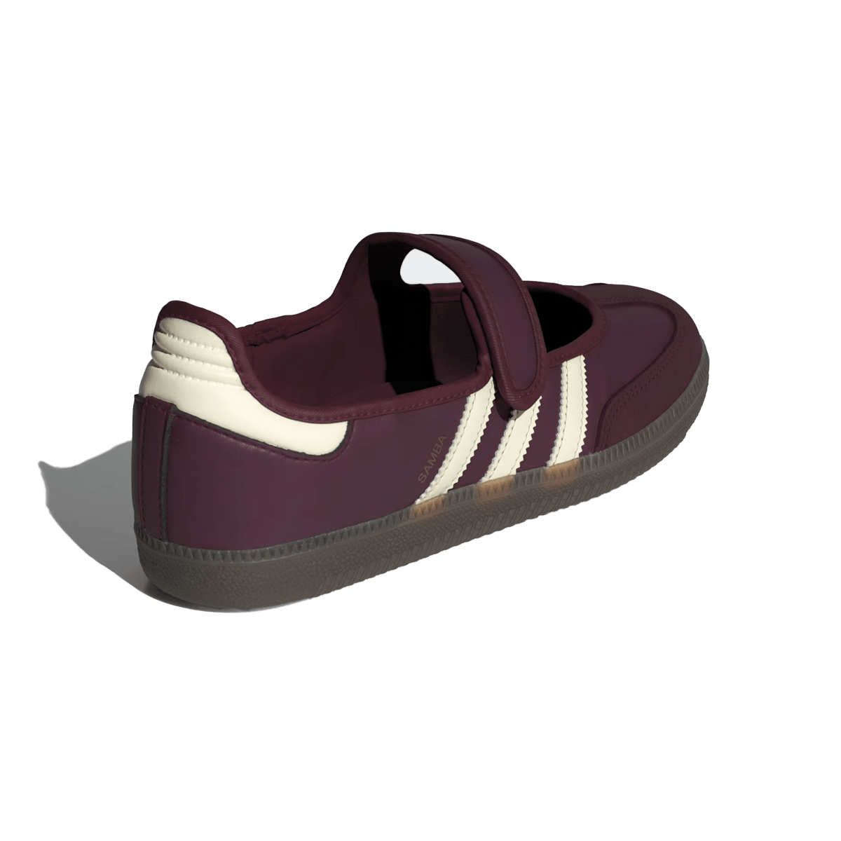 Adidas Women's Samba Jane Maroon/Cream White/Gold Metallic - 11021719 - Tip Top Shoes of New York