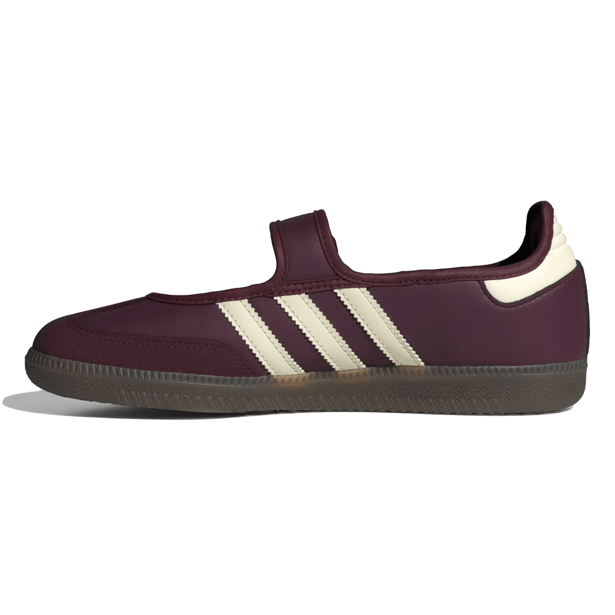 Adidas Women's Samba Jane Maroon/Cream White/Gold Metallic - 11021719 - Tip Top Shoes of New York