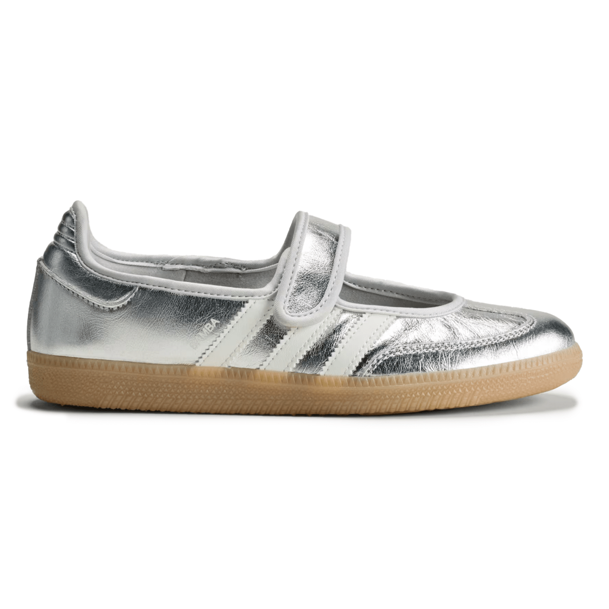 Adidas Women's Samba Jane Silver Metallic/Off White/Gum - 11024256 - Tip Top Shoes of New York