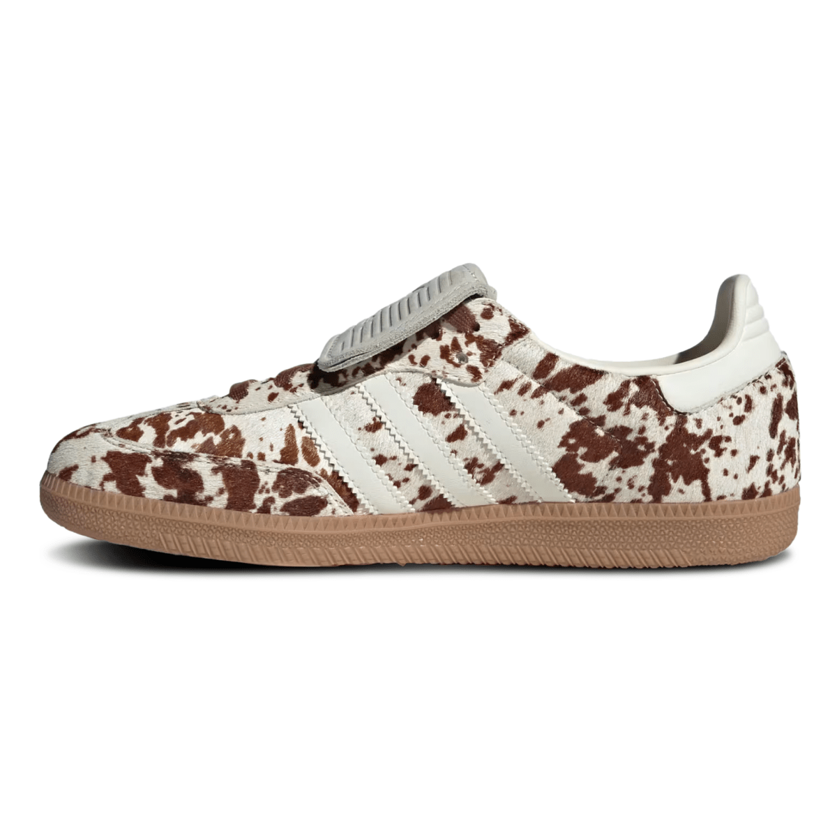 Adidas Women's Samba Long Tongue Cow Print/Off White/Lucid Pink/Gum - 11005507 - Tip Top Shoes of New York