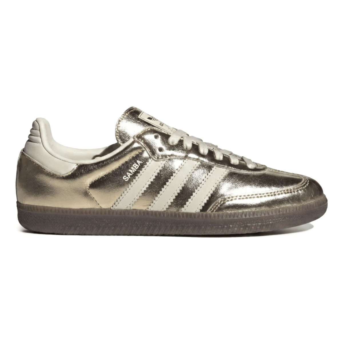 Adidas Women's Samba OG Gold Metallic/Off White/Gum - 11024235 - Tip Top Shoes of New York