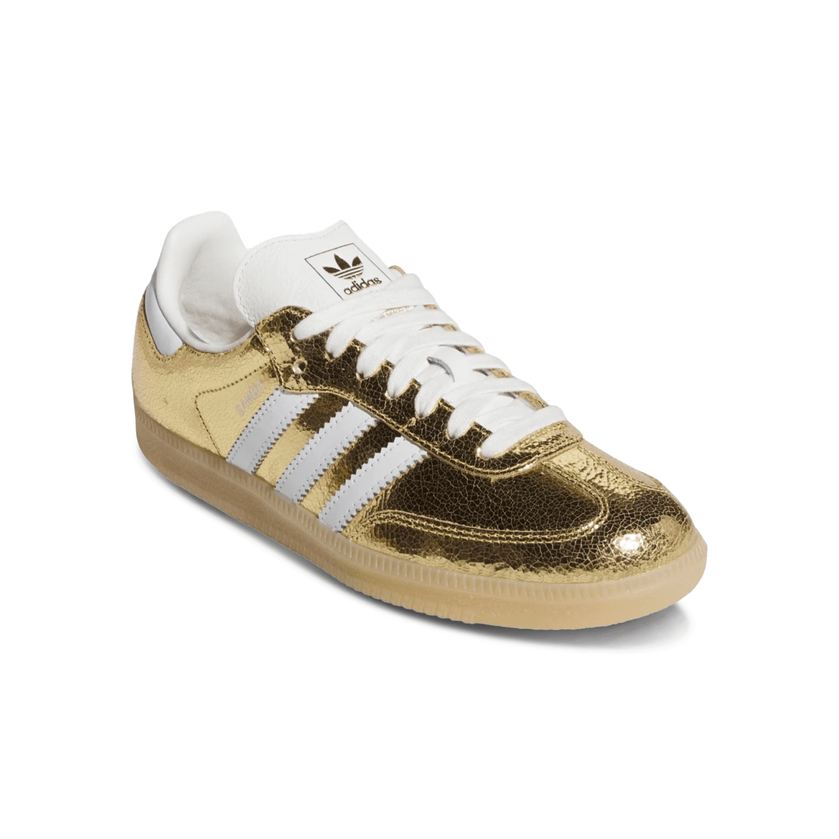 Adidas Women's Samba OG Gold Metallic/White/Core White - 11005530 - Tip Top Shoes of New York