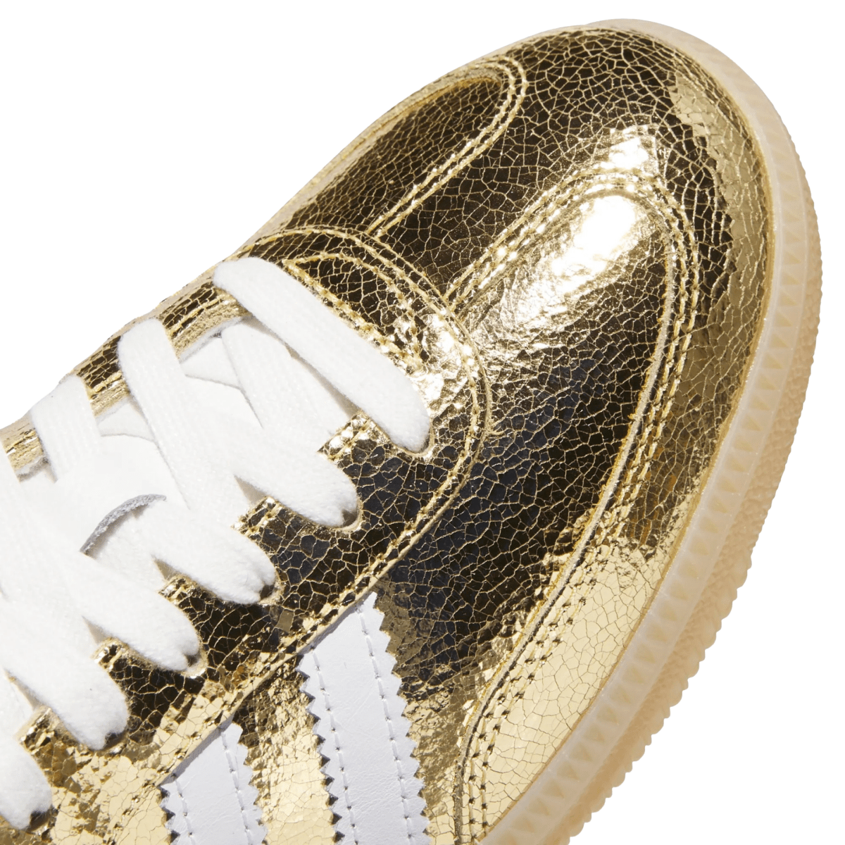 Adidas Women's Samba OG Gold Metallic/White/Core White - 11005530 - Tip Top Shoes of New York