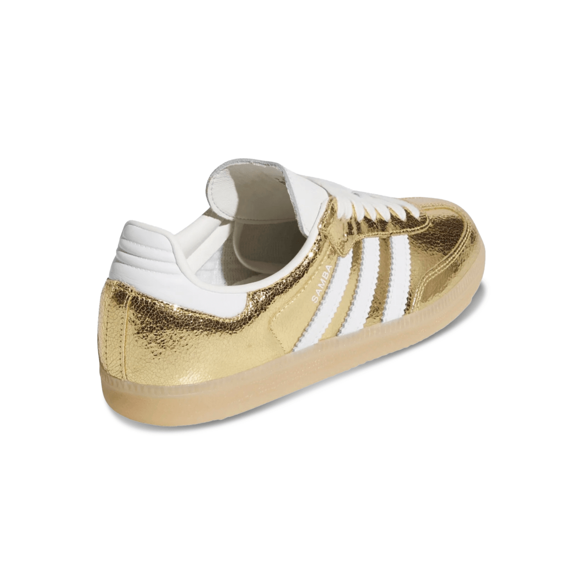 Adidas Women's Samba OG Gold Metallic/White/Core White - 11005530 - Tip Top Shoes of New York