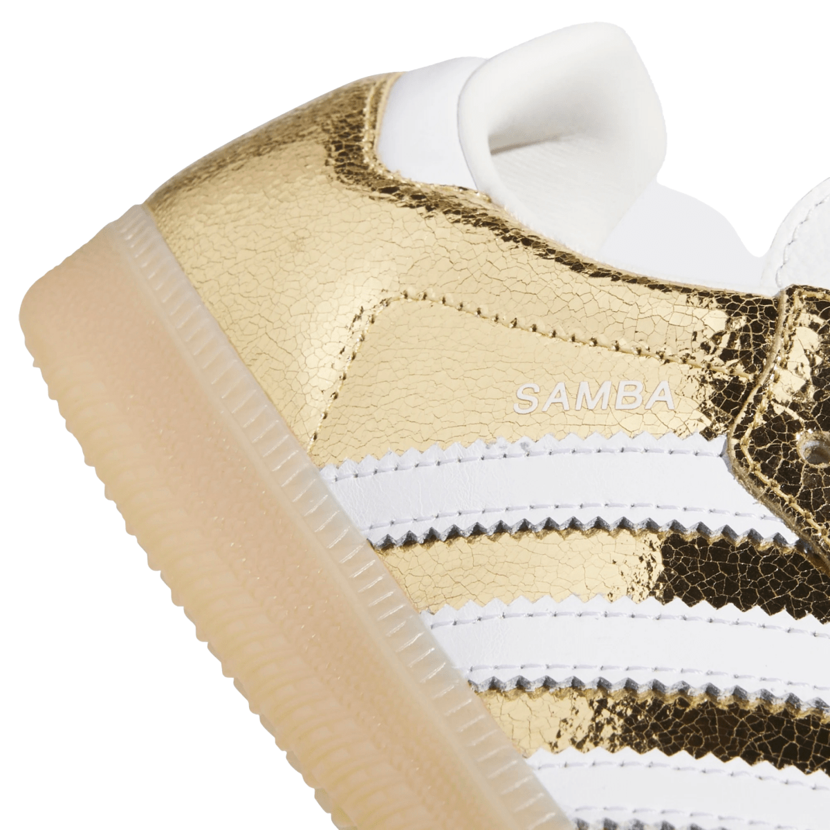 Adidas Women's Samba OG Gold Metallic/White/Core White - 11005530 - Tip Top Shoes of New York