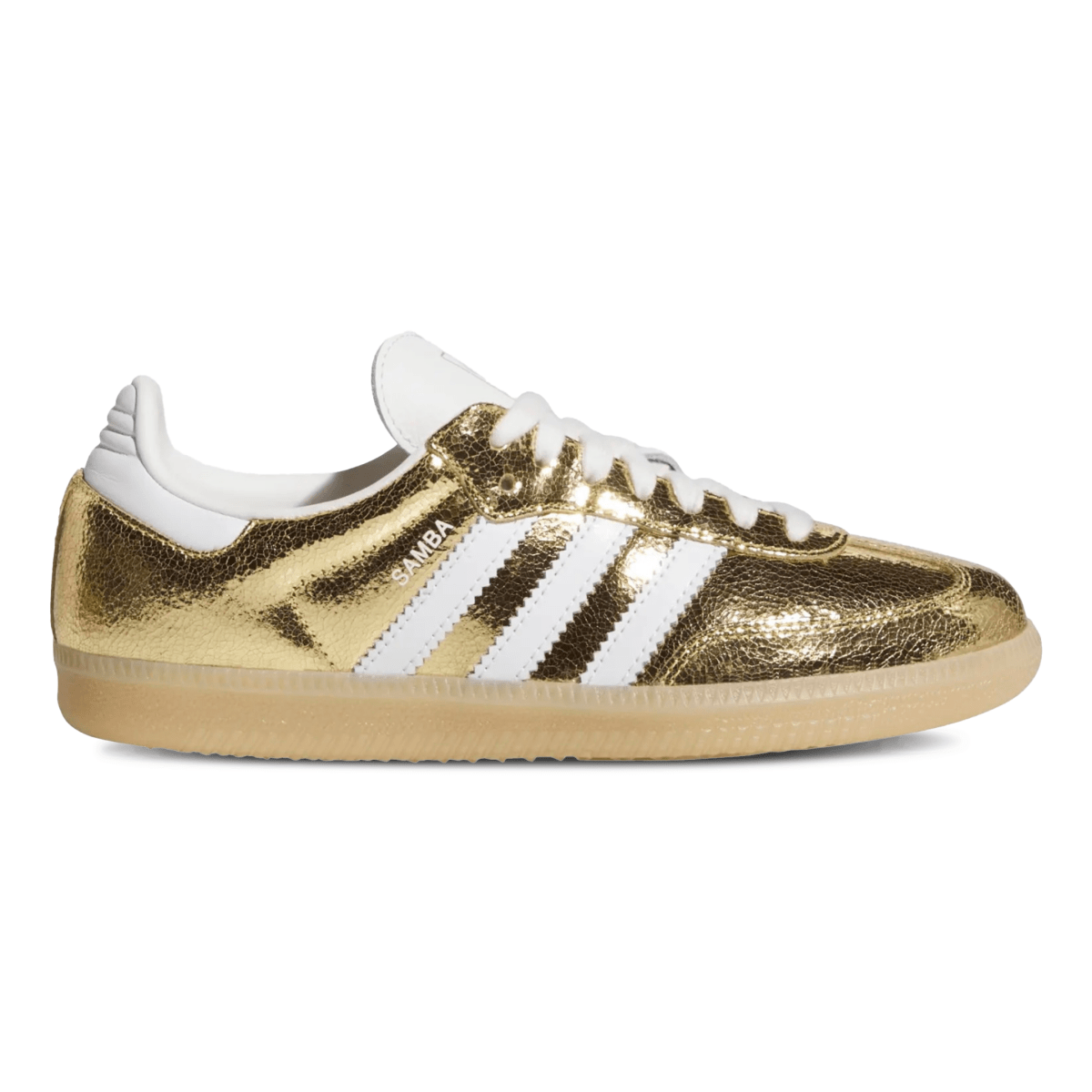 Adidas Women's Samba OG Gold Metallic/White/Core White - 11005530 - Tip Top Shoes of New York