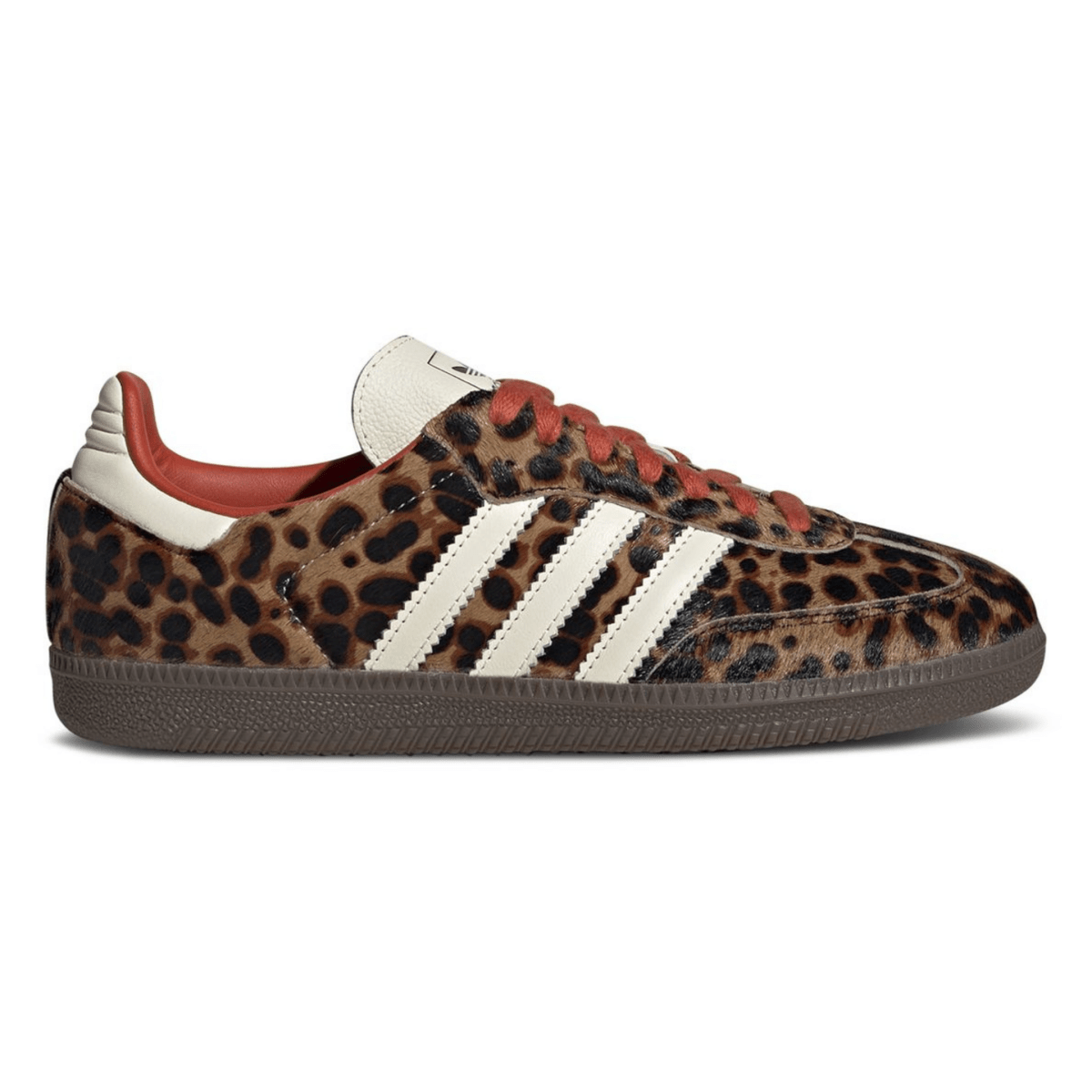 Adidas Women's Samba OG Leopard/Core Black/Preloved Red/Cream