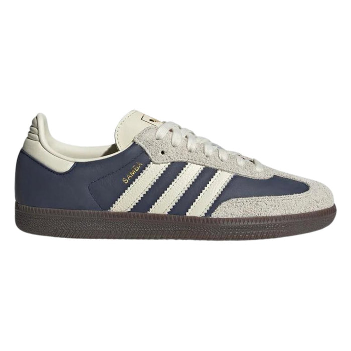 Adidas Women's Samba OG Night Indigo/Cream White/Gold Metallic - 10051125 - Tip Top Shoes of New York