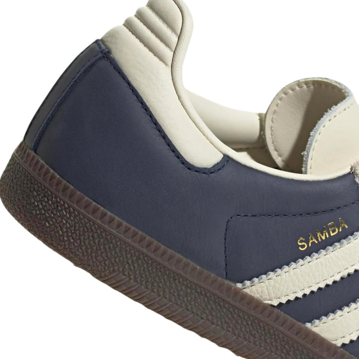 Adidas Women's Samba OG Night Indigo/Cream White/Gold Metallic - 10051125 - Tip Top Shoes of New York