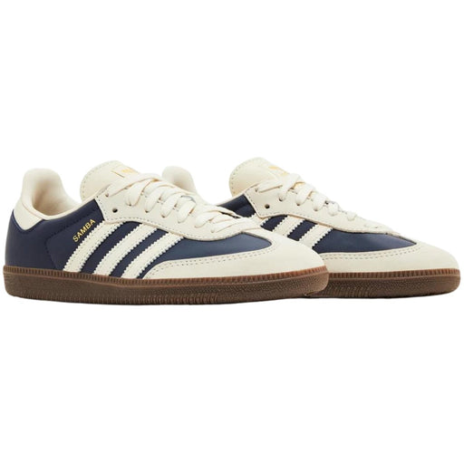 Adidas Women's Samba OG Night Indigo/Cream White/Gold Metallic - 10051125 - Tip Top Shoes of New York