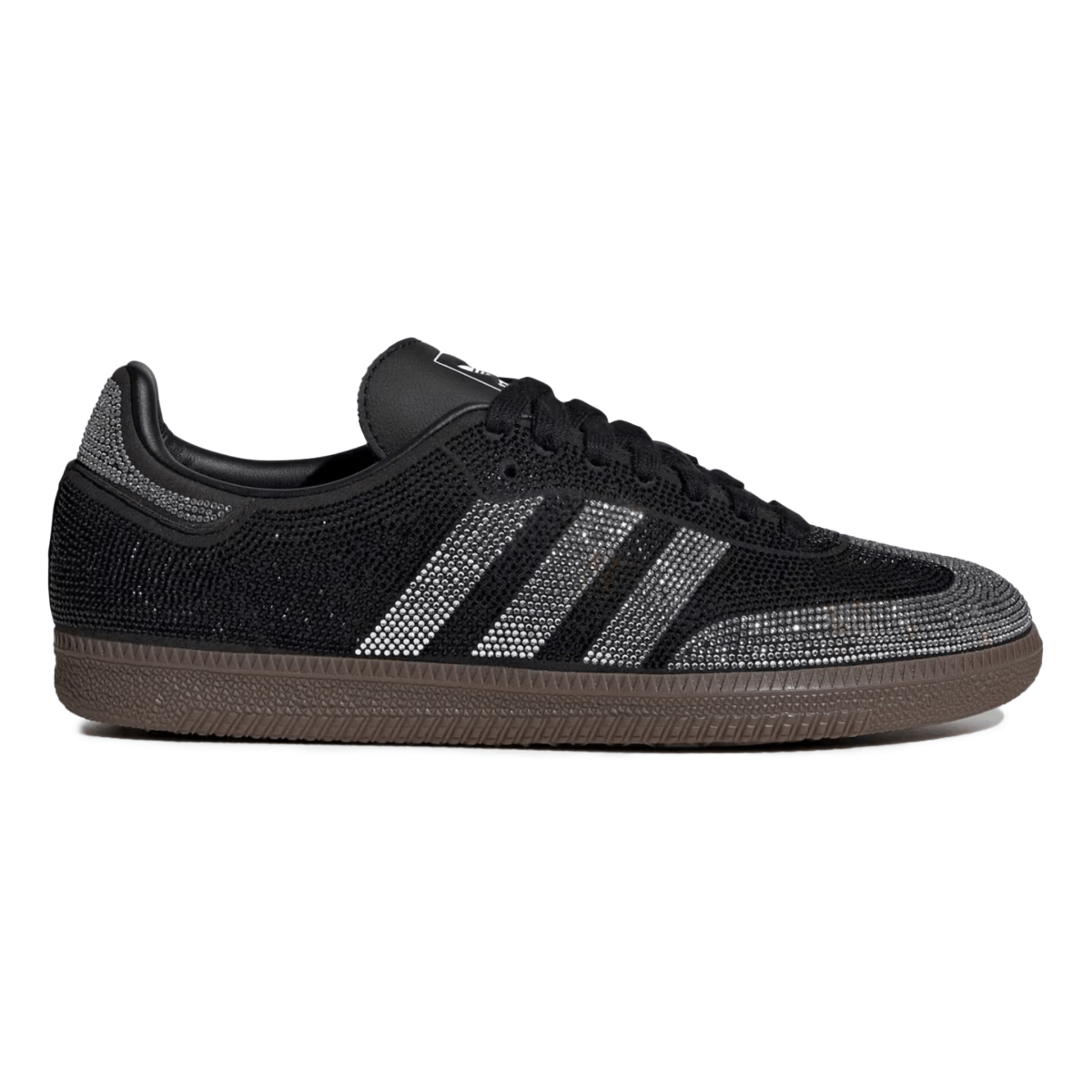 Adidas Women's Samba OG Rhinestones Core Black/Core Black/Dark Gum - 11009404 - Tip Top Shoes of New York