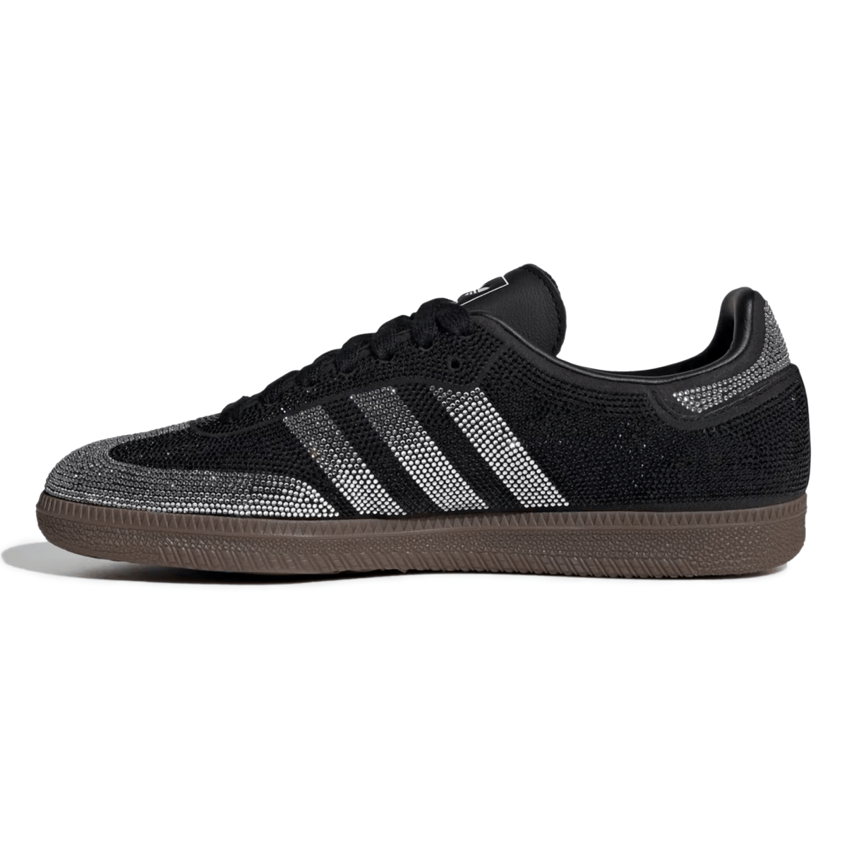 Adidas Women's Samba OG Rhinestones Core Black/Core Black/Dark Gum - 11009404 - Tip Top Shoes of New York