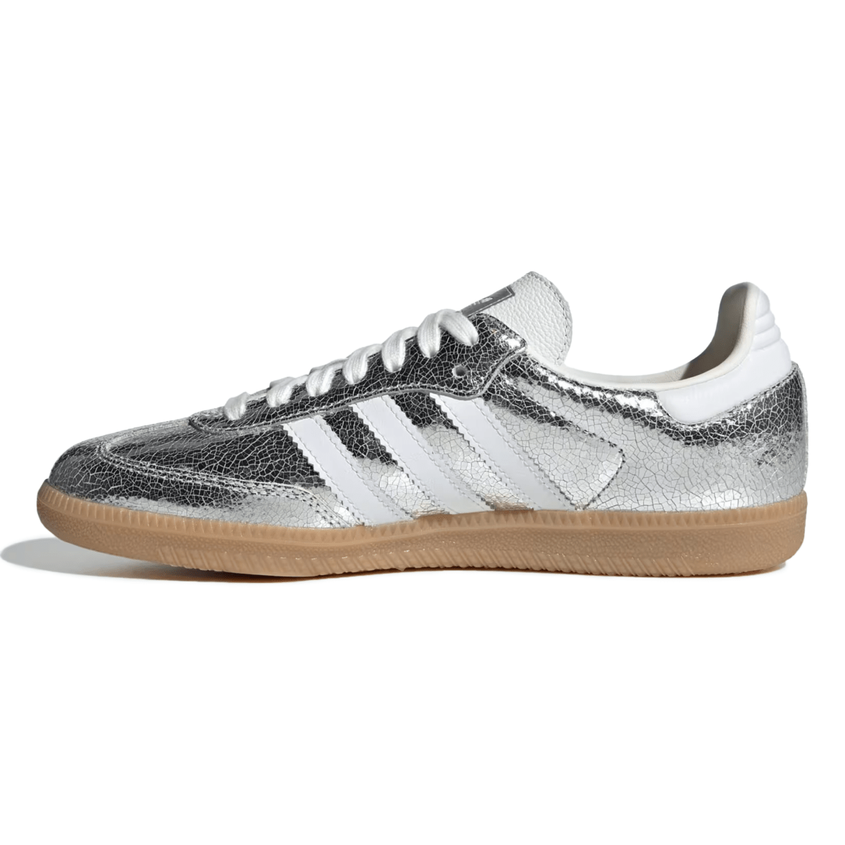 Adidas Women's Samba OG Silver Metallic/Cloud White/Core White - 10060037 - Tip Top Shoes of New York