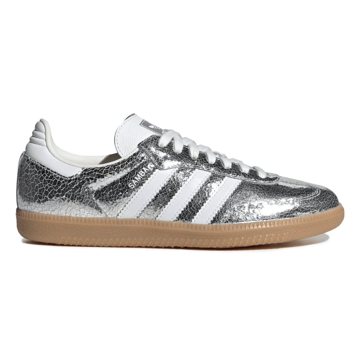 Adidas Women's Samba OG Silver Metallic/Cloud White/Core White - 10060037 - Tip Top Shoes of New York
