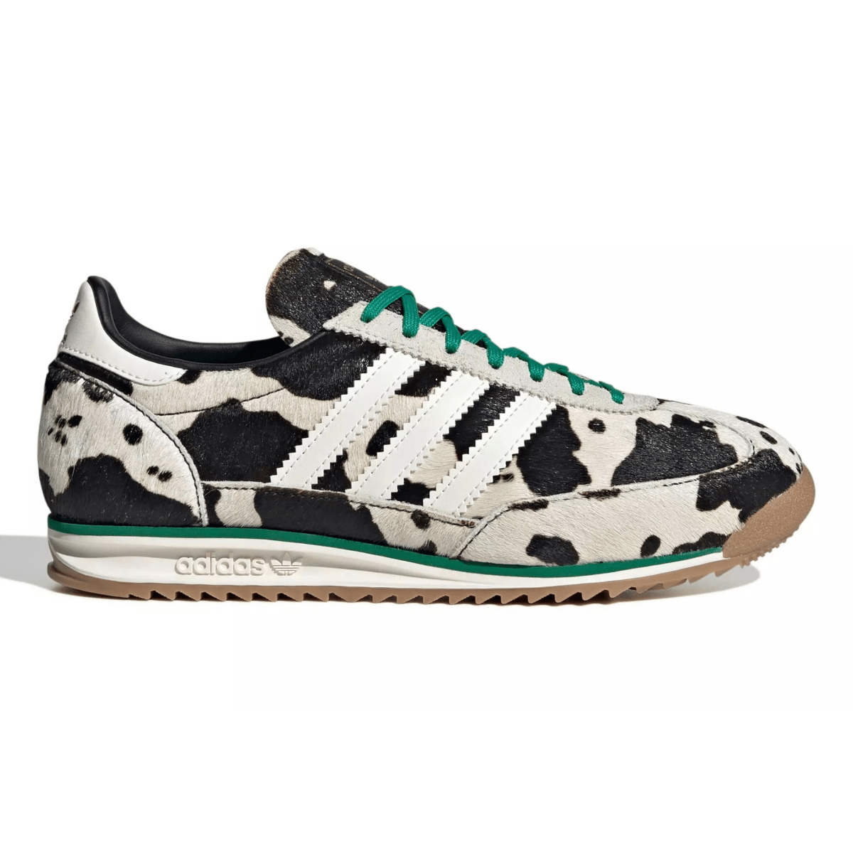 Adidas Women's SL 72 OG Core Black/Off White/Court Green - 5024486 - Tip Top Shoes of New York