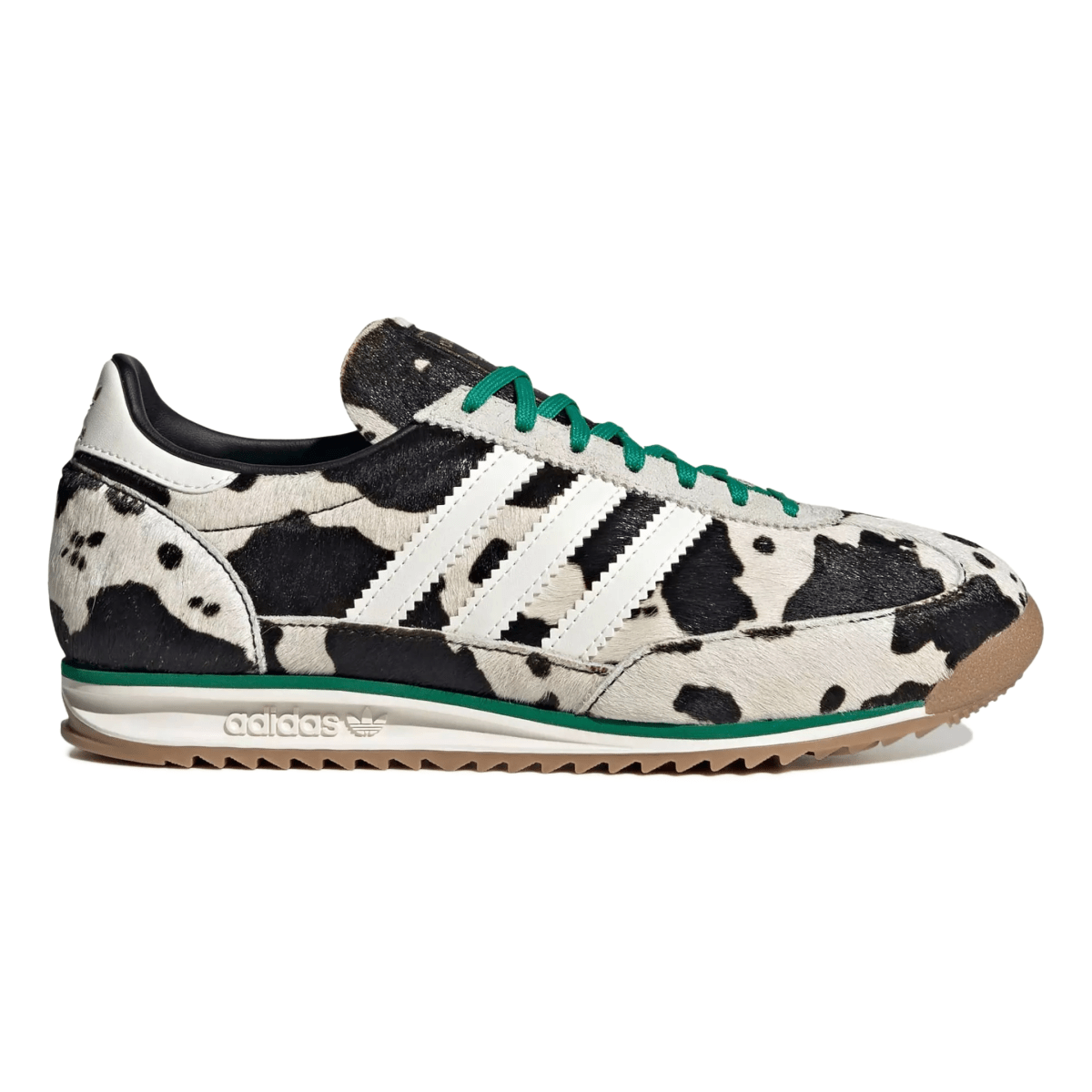 Adidas Women's SL 72 OG Core Black/Off White/Court Green - 5024486 - Tip Top Shoes of New York