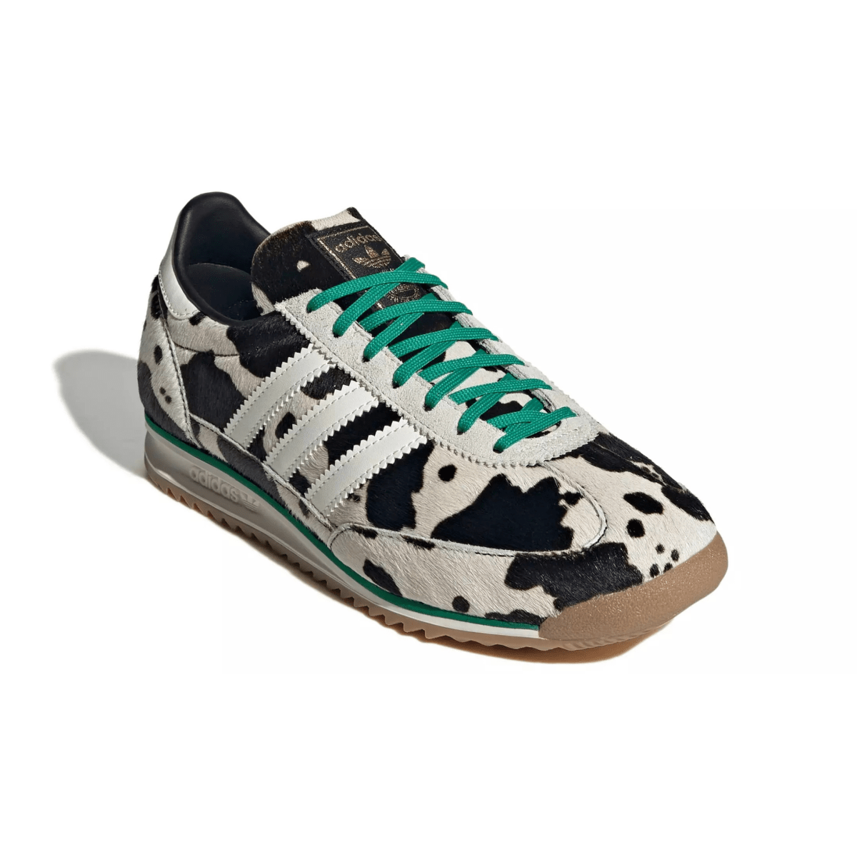 Adidas Women's SL 72 OG Core Black/Off White/Court Green - 5024486 - Tip Top Shoes of New York