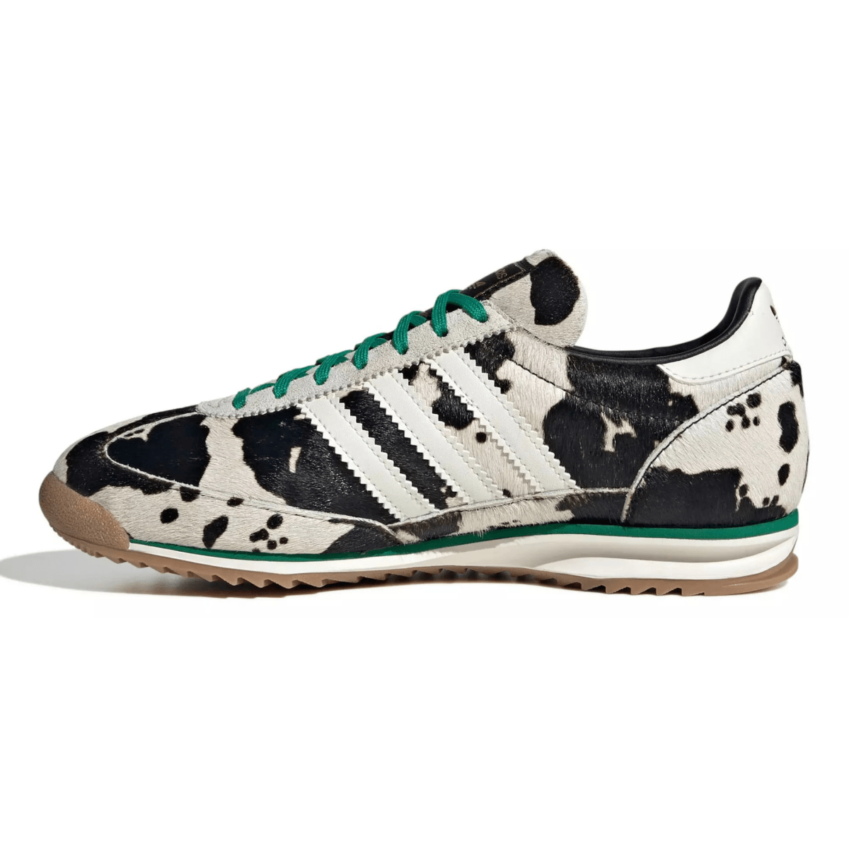 Adidas Women's SL 72 OG Core Black/Off White/Court Green - 5024486 - Tip Top Shoes of New York