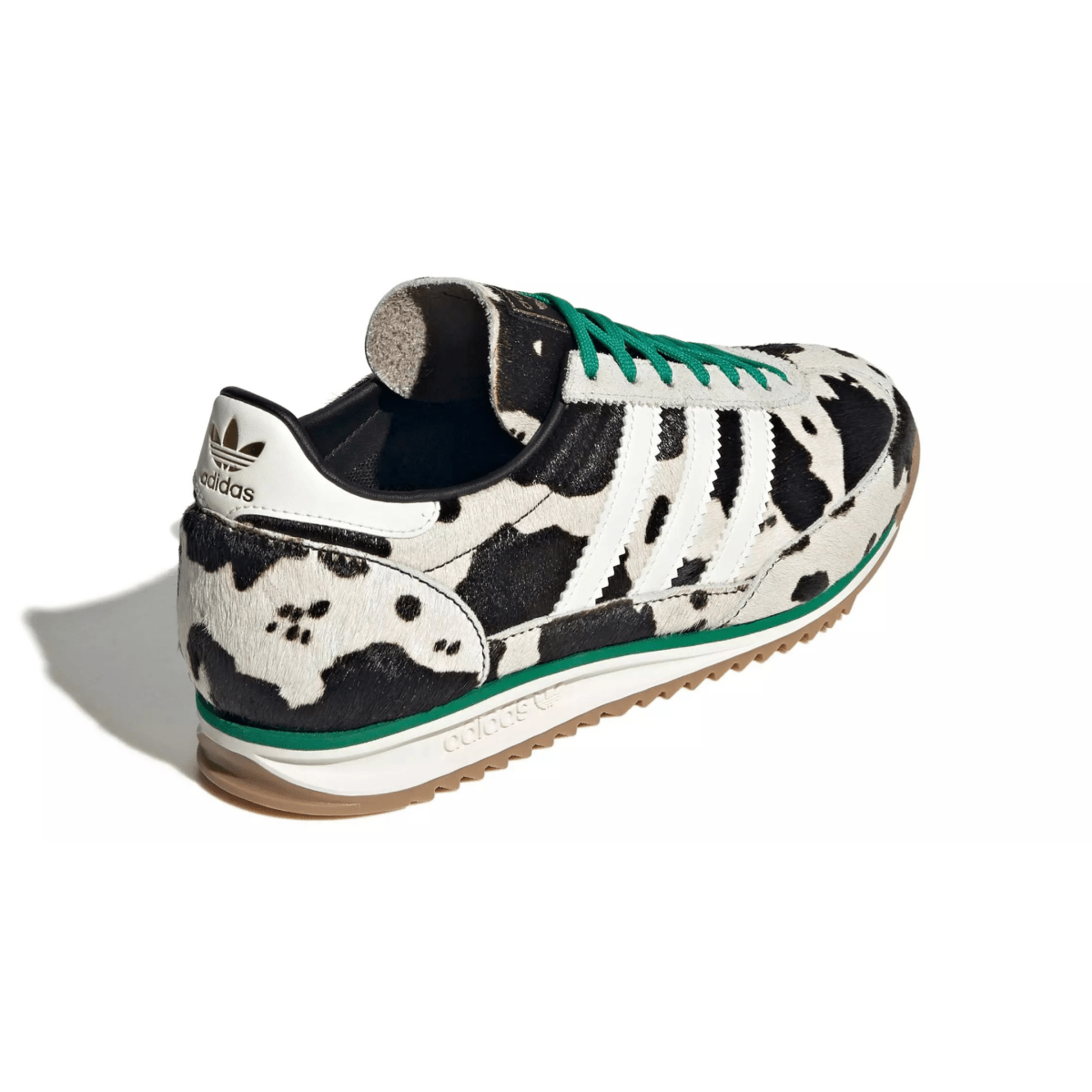 Adidas Women's SL 72 OG Core Black/Off White/Court Green - 5024486 - Tip Top Shoes of New York