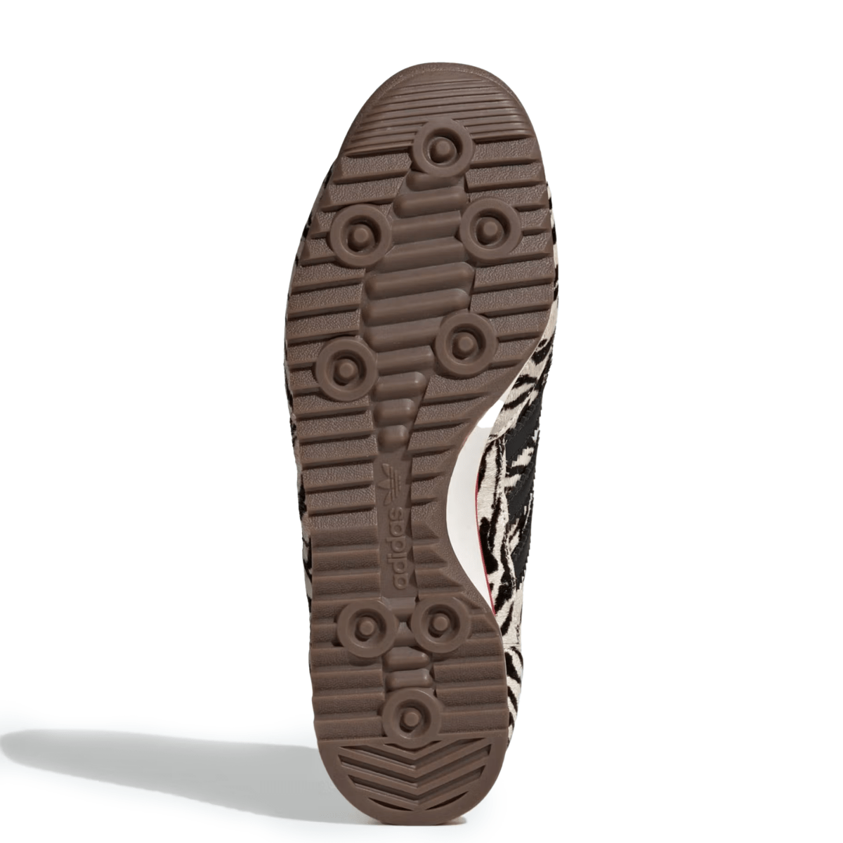 Adidas Women's SL 72 OG Zebra Off White/Core Black/Better Scarlett - 11009236 - Tip Top Shoes of New York