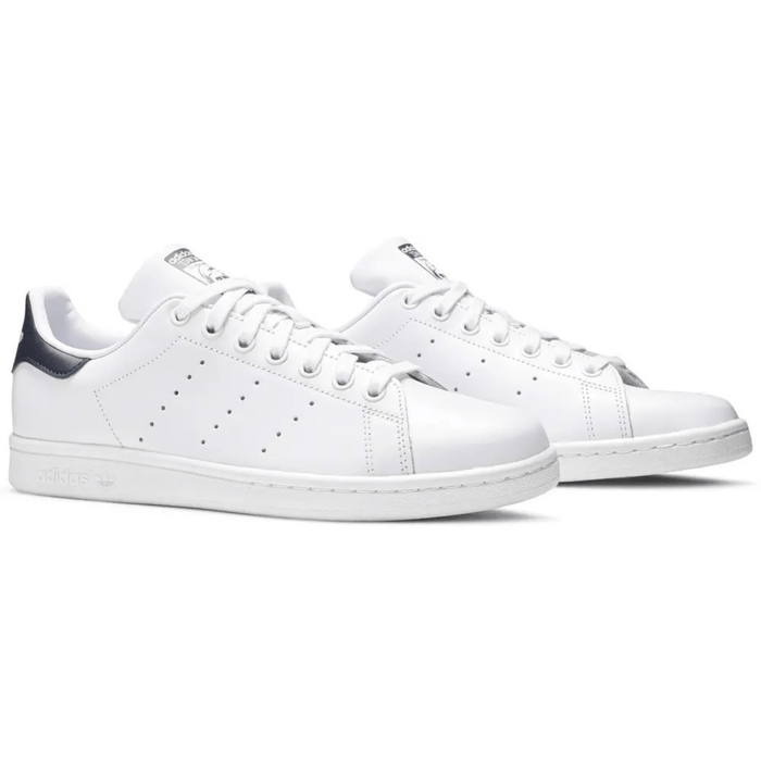 Adidas Women's Stan Smith Cloud White/Collegiate Navy - 10053946 - Tip Top Shoes of New York