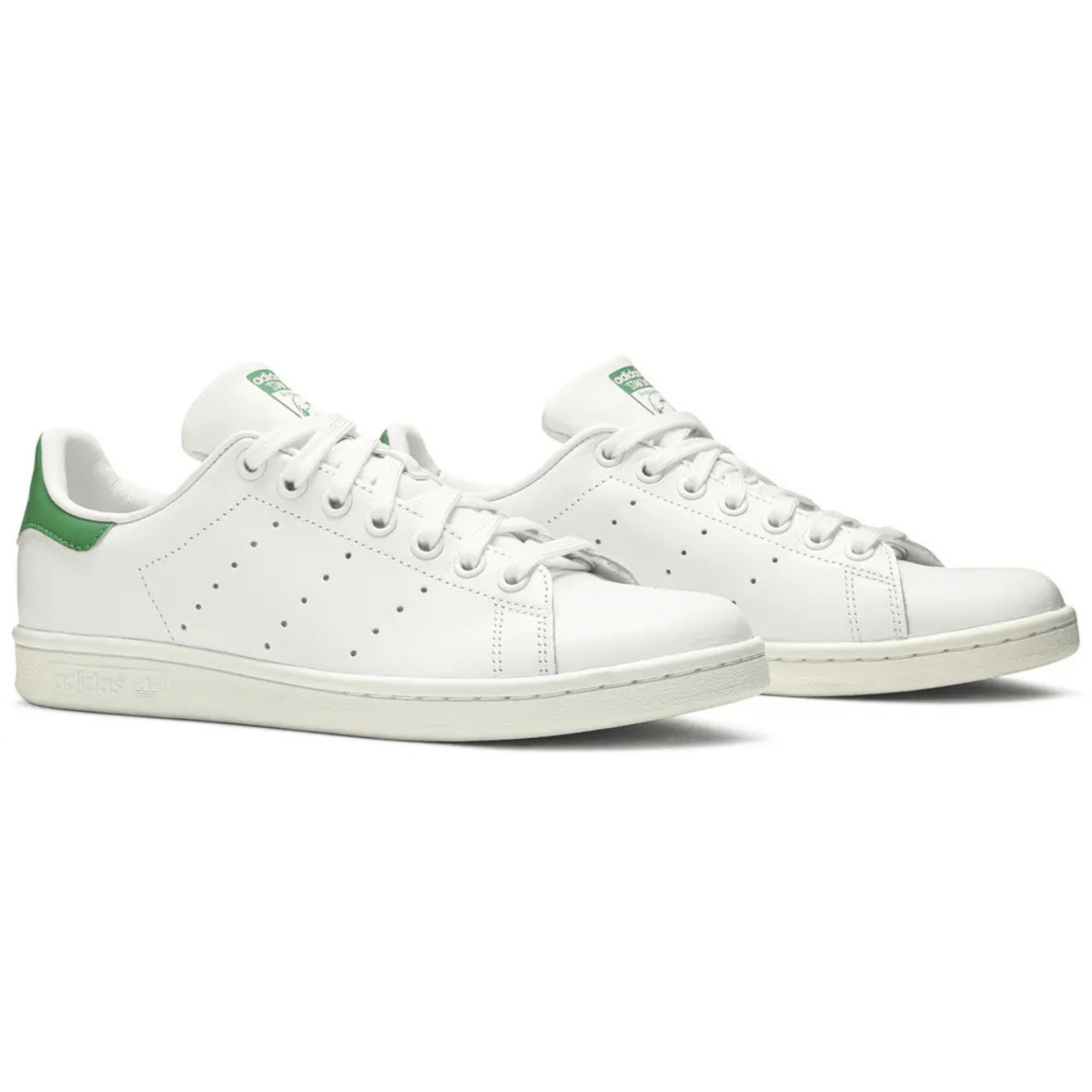 Adidas Women's Stan Smith Cloud White/Green - 10053961 - Tip Top Shoes of New York