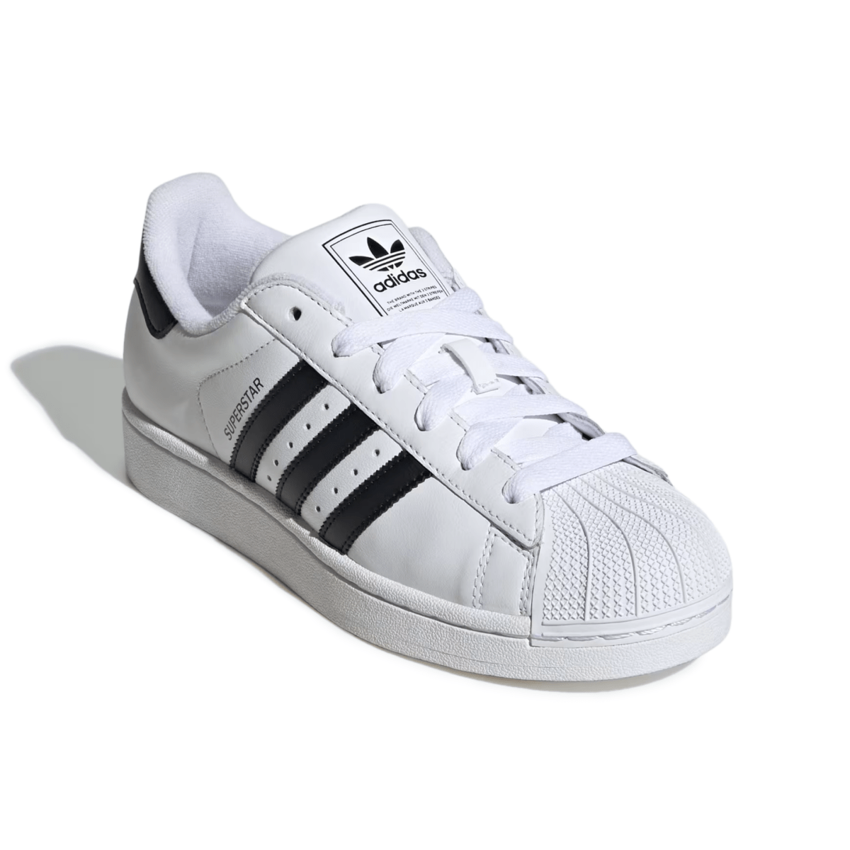 adidas Women's Superstar II Shoes, Size 9, White/Black/White adidas Women's Superstar II Shoes, Size 9, White/Black/White