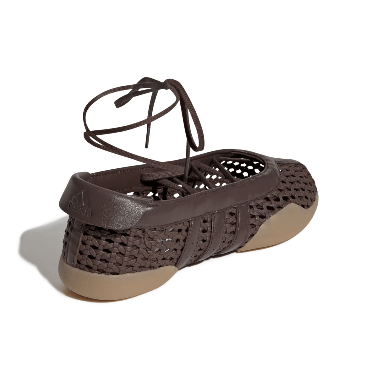 Adidas Women's Taekwondo Mei Ballet Brown Woven Leather - 11024130 - Tip Top Shoes of New York