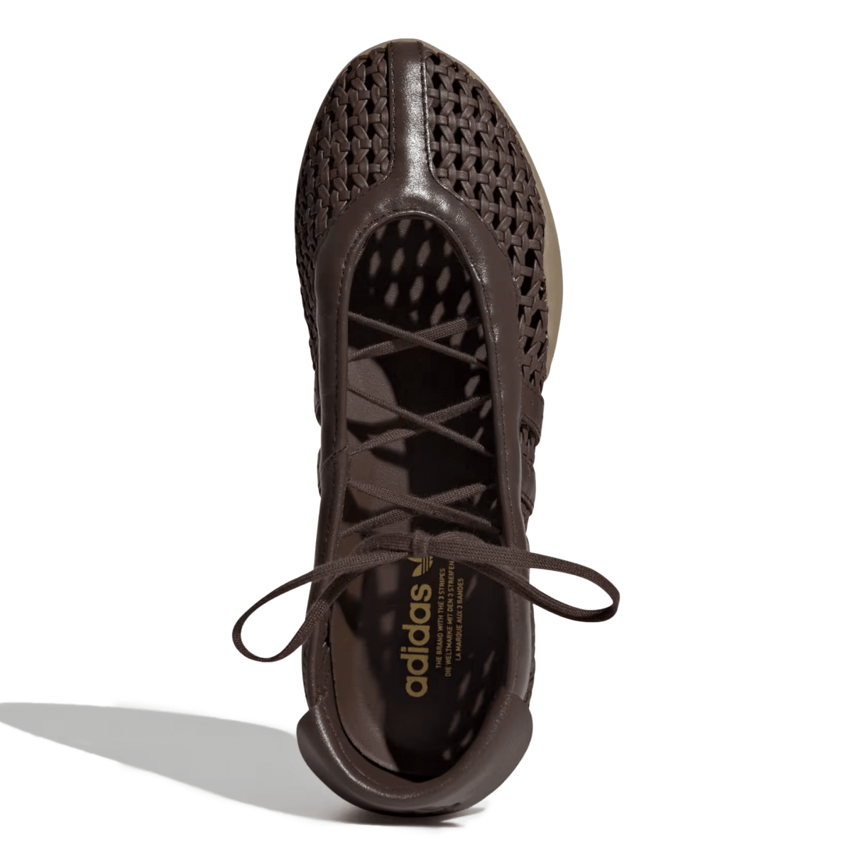 Adidas Women's Taekwondo Mei Ballet Brown Woven Leather - 11024130 - Tip Top Shoes of New York
