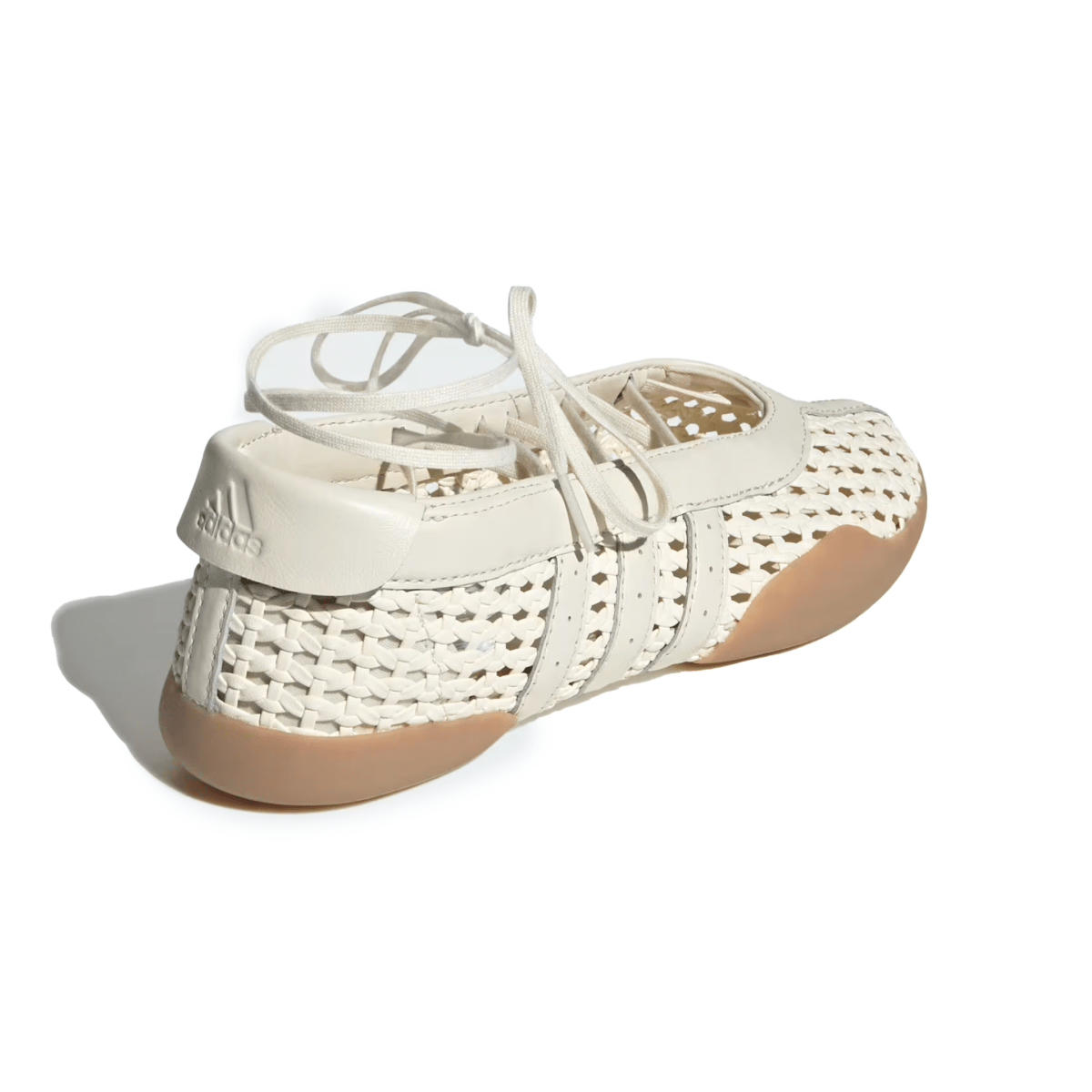 Adidas Women's Taekwondo Mei Ballet Woven Cream White/Cream White/Gum - 11016900 - Tip Top Shoes of New York
