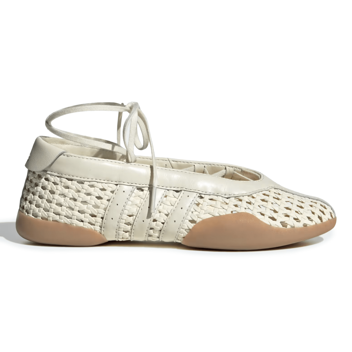 Adidas Women's Taekwondo Mei Ballet Woven Cream White/Cream White/Gum - 11016900 - Tip Top Shoes of New York