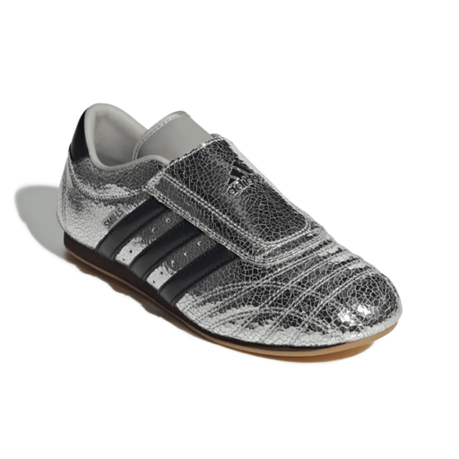 Adidas Women's Taekwondo Silver Metallic/Core Black/Gum - 10053674 - Tip Top Shoes of New York