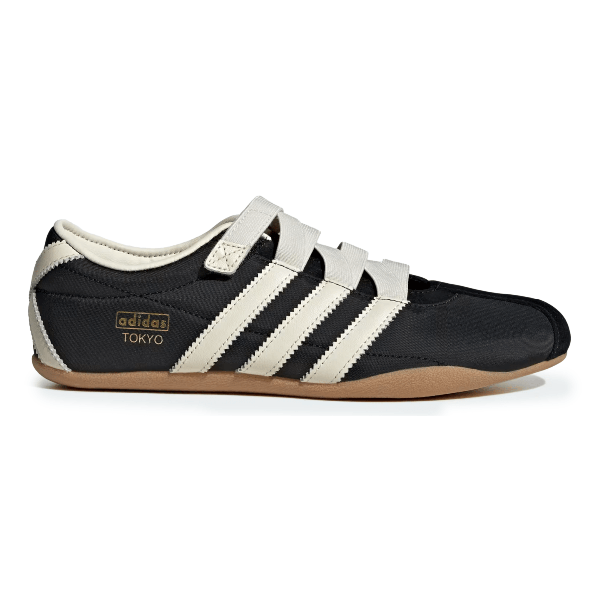 Adidas Women's Tokyo Mary Jane Core Black/Cream White/Gold Metallic - 11009060 - Tip Top Shoes of New York