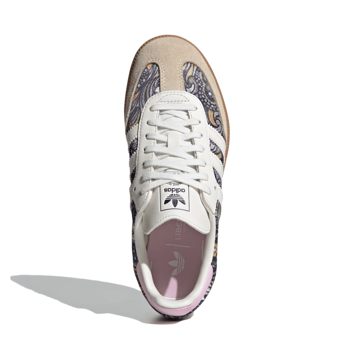 Adidas x Liberty London Kids (Grade School) Samba OG Core White/Orchid Fusion/Gum - 1108357 - Tip Top Shoes of New York
