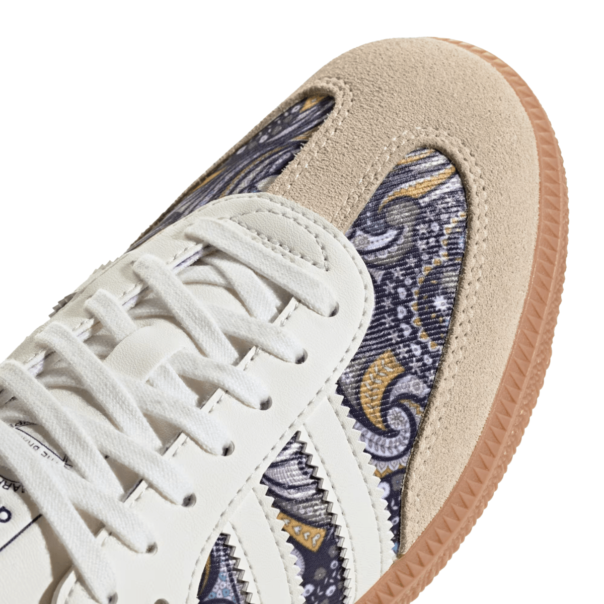 Adidas x Liberty London Kids (Grade School) Samba OG Core White/Orchid Fusion/Gum - 1108357 - Tip Top Shoes of New York