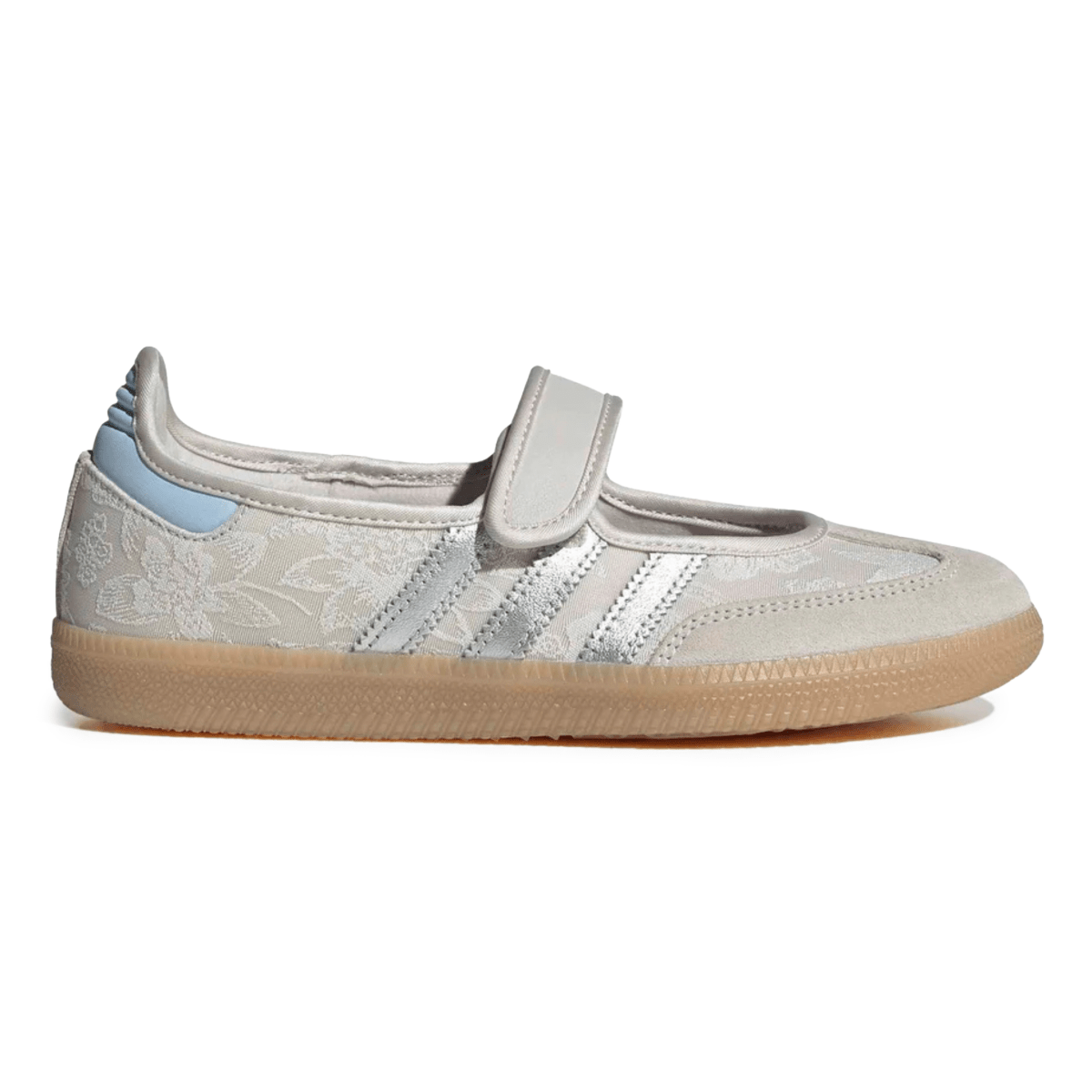 Adidas x Liberty London Women's Samba Jane Chalk Pearl/Silver Metallic - 11016837 - Tip Top Shoes of New York