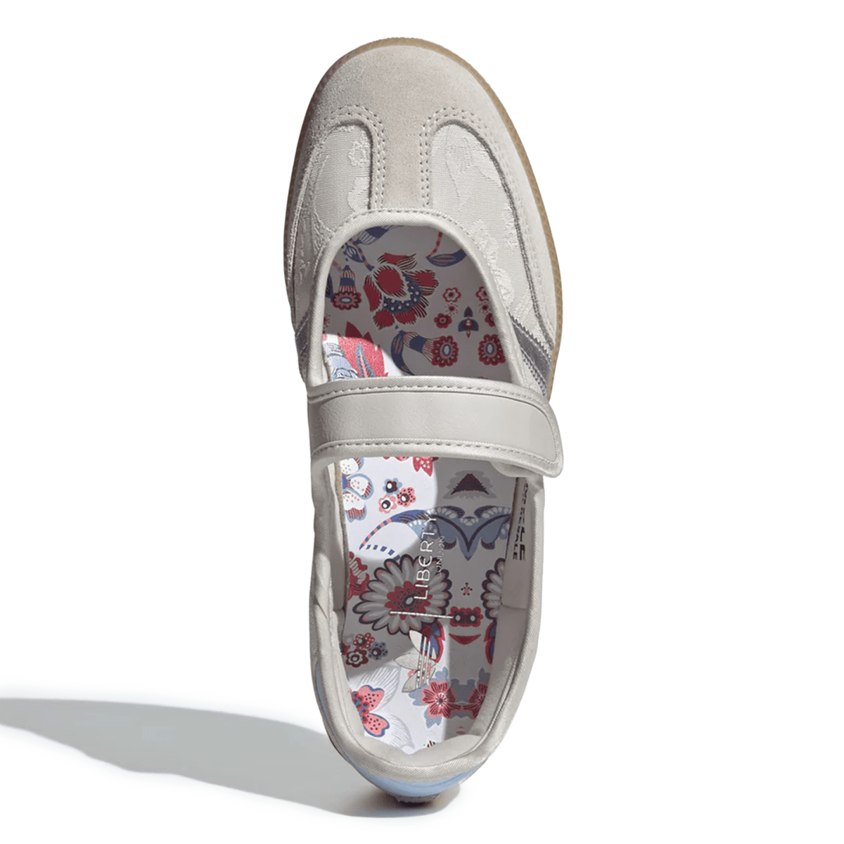 Adidas x Liberty London Women's Samba Jane Chalk Pearl/Silver Metallic - 11016837 - Tip Top Shoes of New York