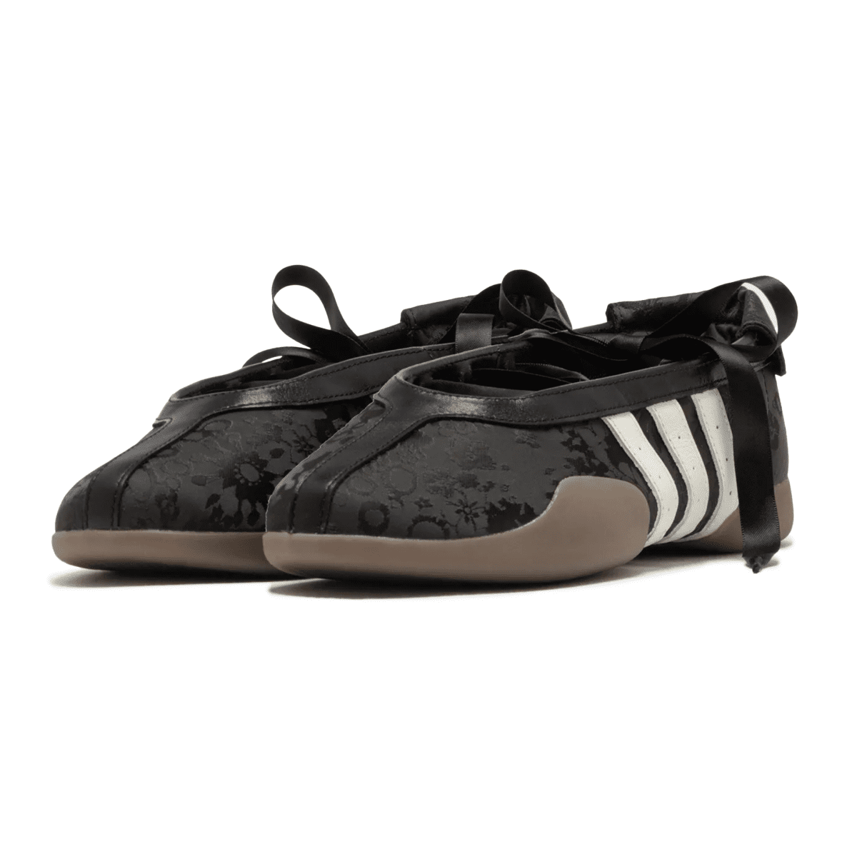 Adidas x Liberty London Women's Taekwondo Mei Ballet Satin Core Black/Cloud White/Gum - 11008908 - Tip Top Shoes of New York