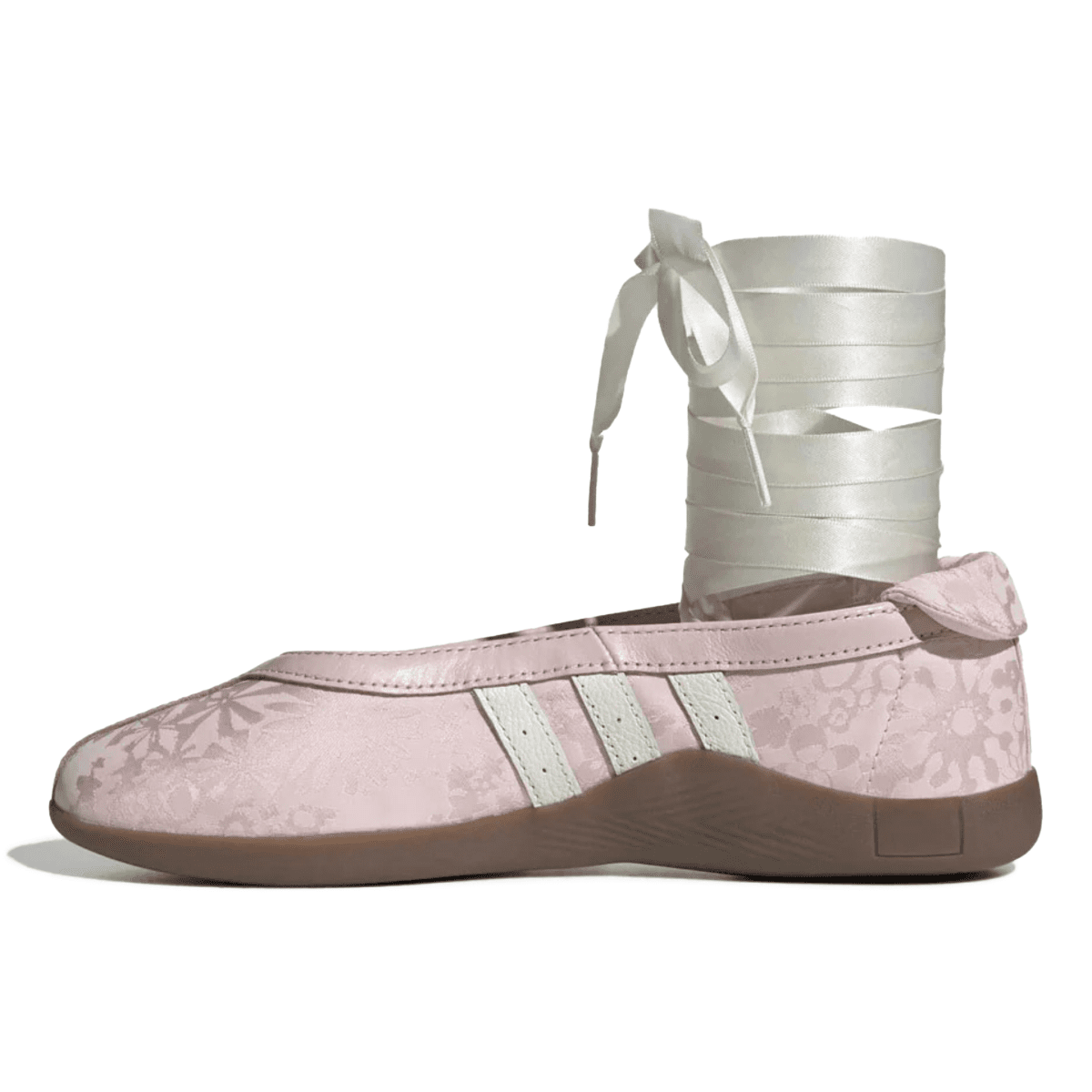 Adidas x Liberty London Women's Taekwondo Mei Ballet Satin Sandy Pink/Off - White/Gum - 11008921 - Tip Top Shoes of New York