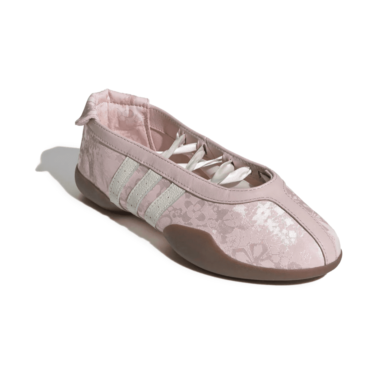 Adidas x Liberty London Women's Taekwondo Mei Ballet Satin Sandy Pink/Off - White/Gum - 11008921 - Tip Top Shoes of New York