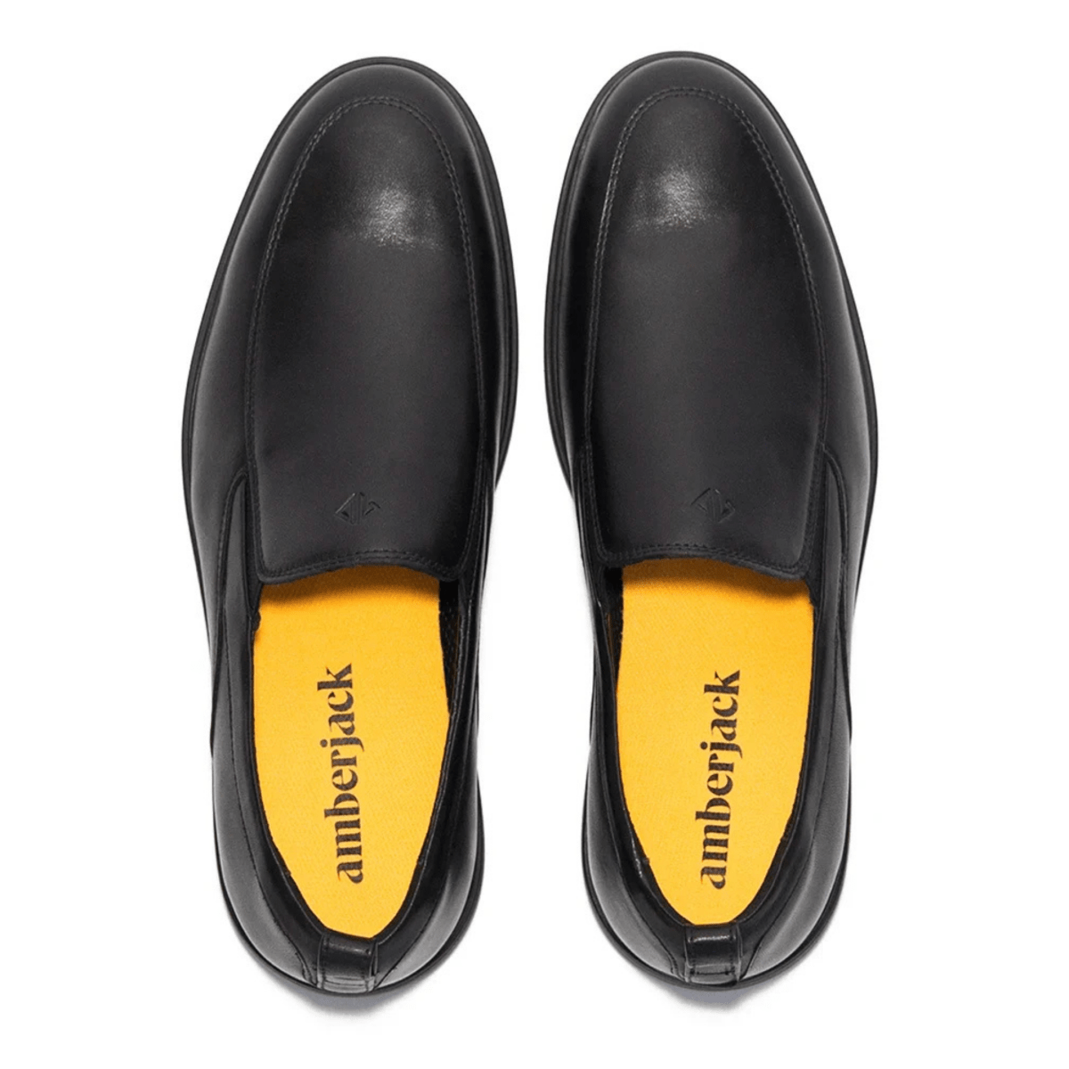 Amberjack Men's The Slip - On Obsidian Leather - 9028266 - Tip Top Shoes of New York