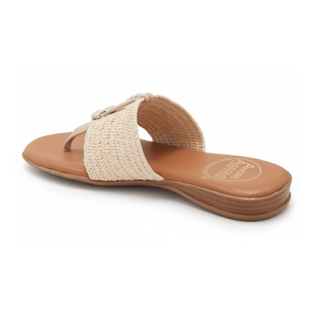 Andre Assous Women's Nice Stretch Raffia Natural - 9030473 - Tip Top Shoes of New York