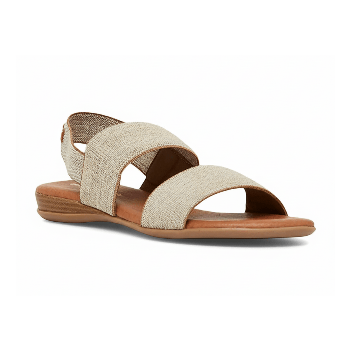 Andre Assous Women's Nigella Elastic Stretch Beige Linen - 3004187 - Tip Top Shoes of New York