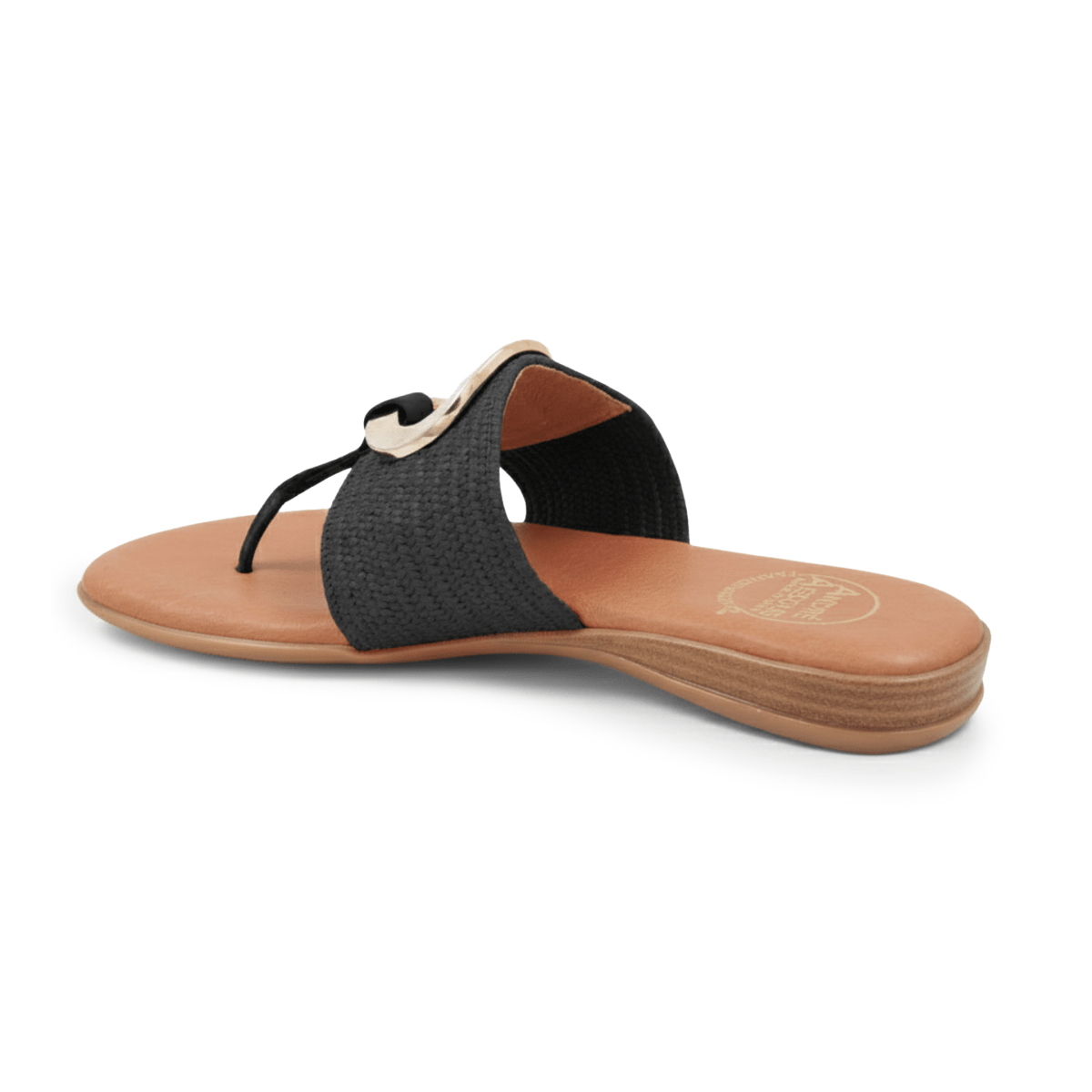Andre Assous Women's Nixi Stretch Raffia Black - 9030466 - Tip Top Shoes of New York