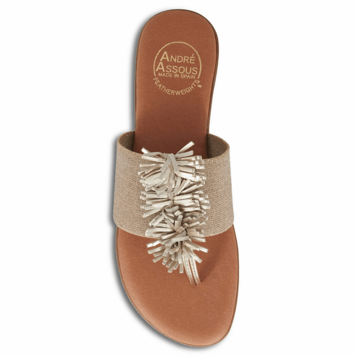 Andre Assous Women's Novalee Beige Platino - 9015338 - Tip Top Shoes of New York