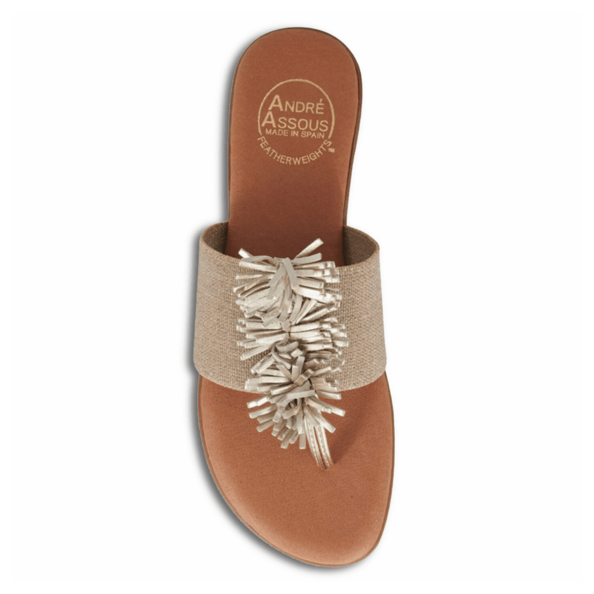 Andre Assous Women's Novalee Beige Platino - 9015338 - Tip Top Shoes of New York