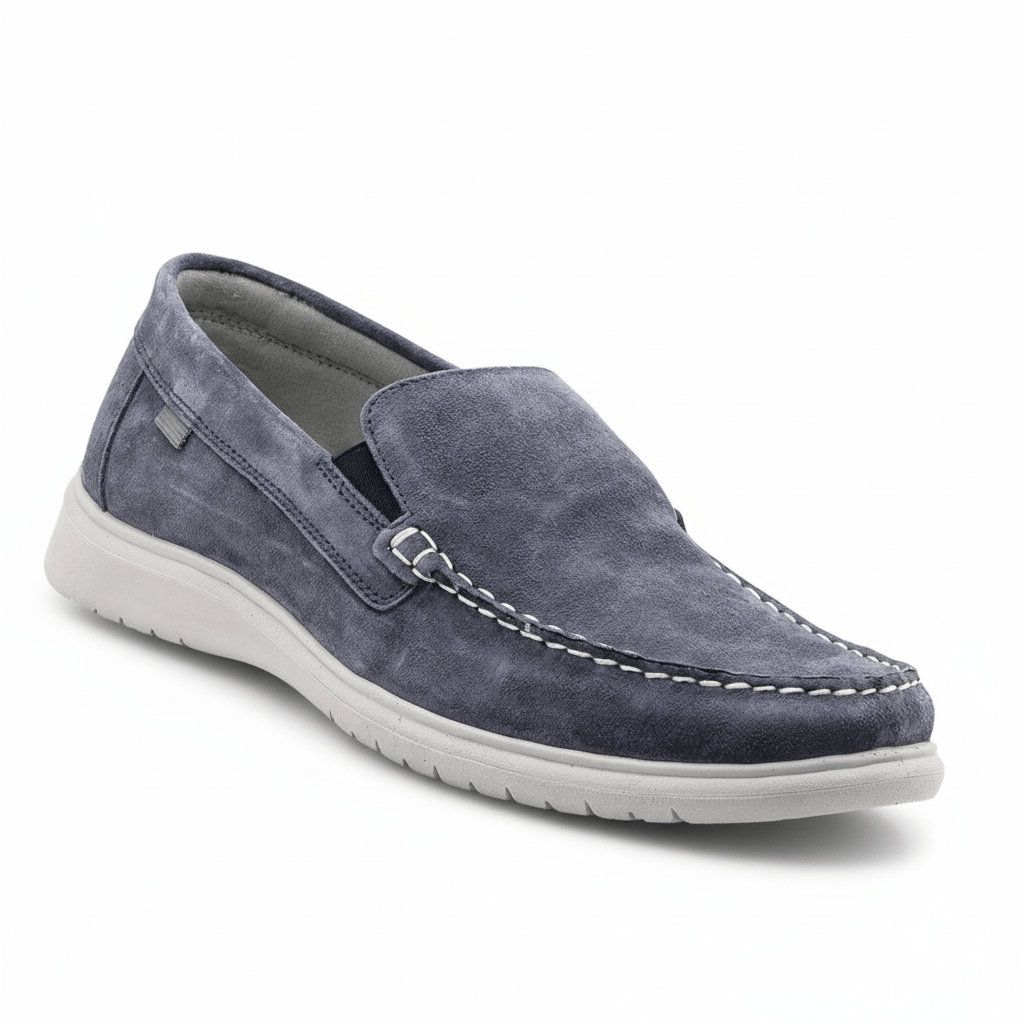 Ara Men's Lagrange Blue Suede - 3017320 - Tip Top Shoes of New York