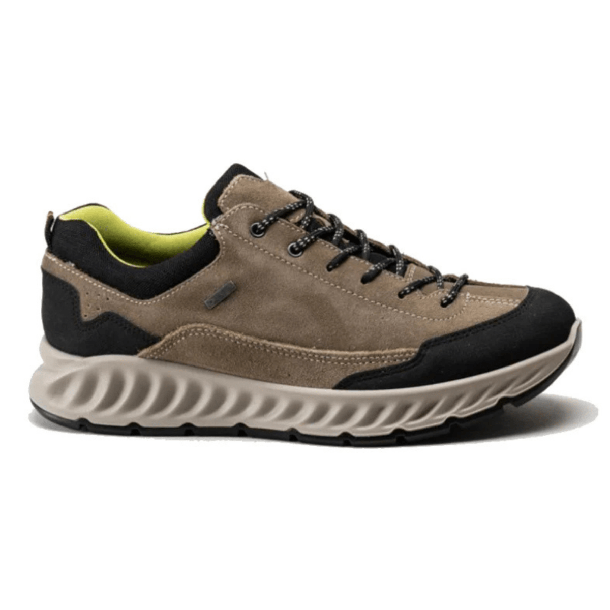 Ara Men's Pietro Taupe/Black Gore - Tex Waterproof - 9010718 - Tip Top Shoes of New York